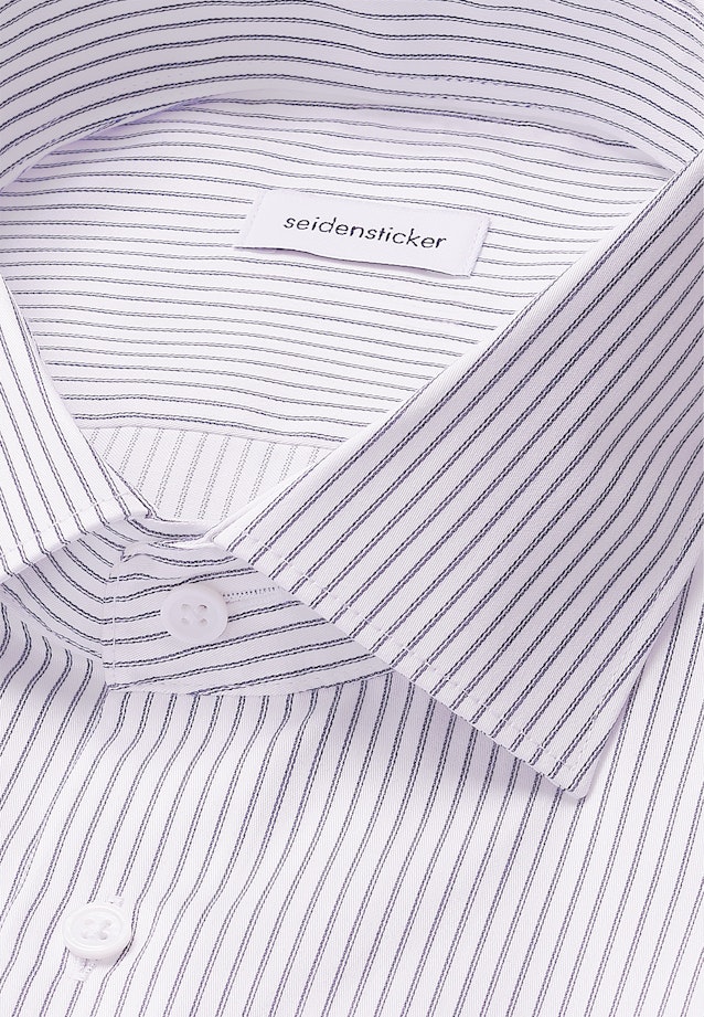 Slim Business Hemd Gestreift in Dunkelblau |  Seidensticker Onlineshop