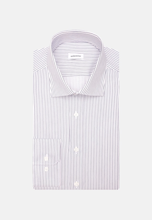 Slim Business Hemd Gestreift in Dunkelblau |  Seidensticker Onlineshop