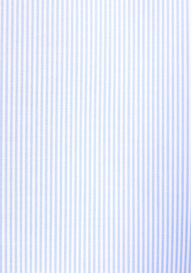 Regular Business Hemd Gestreift in Mittelblau | Seidensticker Onlineshop