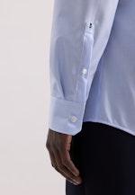 Regular Business shirt Stripes in Mittelblau |  Seidensticker Onlineshop