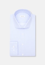Regular Business shirt Stripes in Mittelblau |  Seidensticker Onlineshop