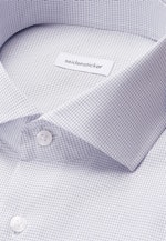 Regular Business Hemd Karo in Dunkelblau |  Seidensticker Onlineshop
