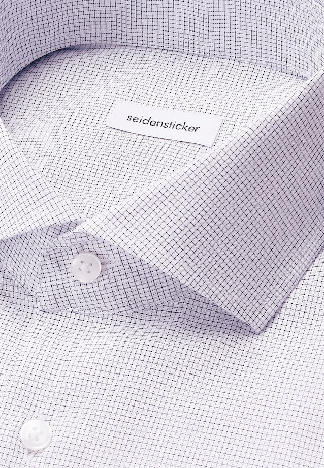 Regular Business Hemd Karo in Dunkelblau |  Seidensticker Onlineshop