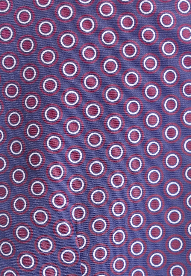 Regular Business shirt Print in Lila |  Seidensticker Onlineshop