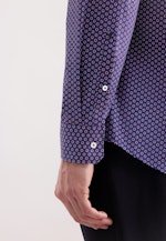 Regular Business shirt Print in Lila |  Seidensticker Onlineshop