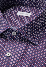 Regular Business shirt Print in Lila |  Seidensticker Onlineshop