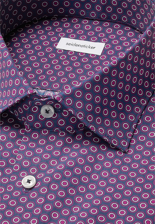 Regular Chemise d'affaires Imprimé dans Lilas | Boutique en ligne Seidensticker