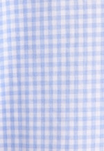 Regular Flanellhemd Karo in Mittelblau |  Seidensticker Onlineshop