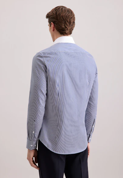 Slim Chemise d'affaires Rayures in Bleu Foncé | Seidensticker Onlineshop