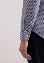 Slim Business Hemd Gestreift in Dunkelblau |  Seidensticker Onlineshop