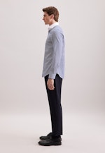 Slim Business Hemd Gestreift in Dunkelblau |  Seidensticker Onlineshop