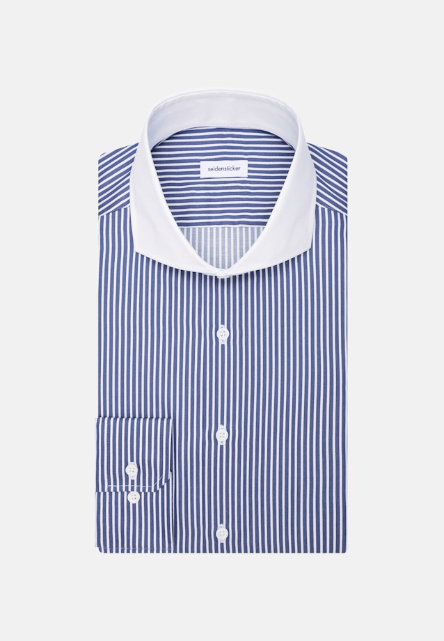 Slim Business shirt Stripes in Dunkelblau |  Seidensticker Onlineshop