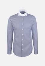 Slim Business Hemd Gestreift in Dunkelblau |  Seidensticker Onlineshop