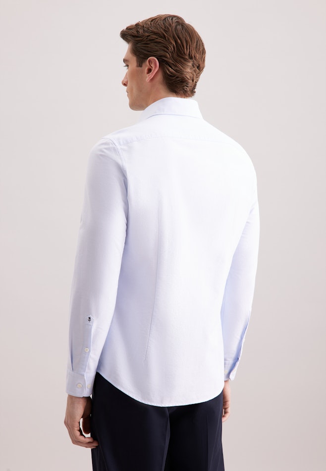 Slim Casual Hemd Uni in Hellblau | Seidensticker Onlineshop