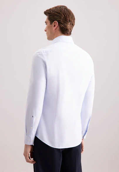 Slim Casual Hemd Uni in Hellblau |  Seidensticker Onlineshop