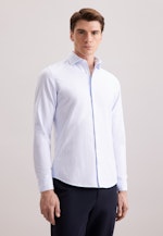 Slim Chemise décontractée Rayures in Bleu Clair |  Seidensticker Onlineshop