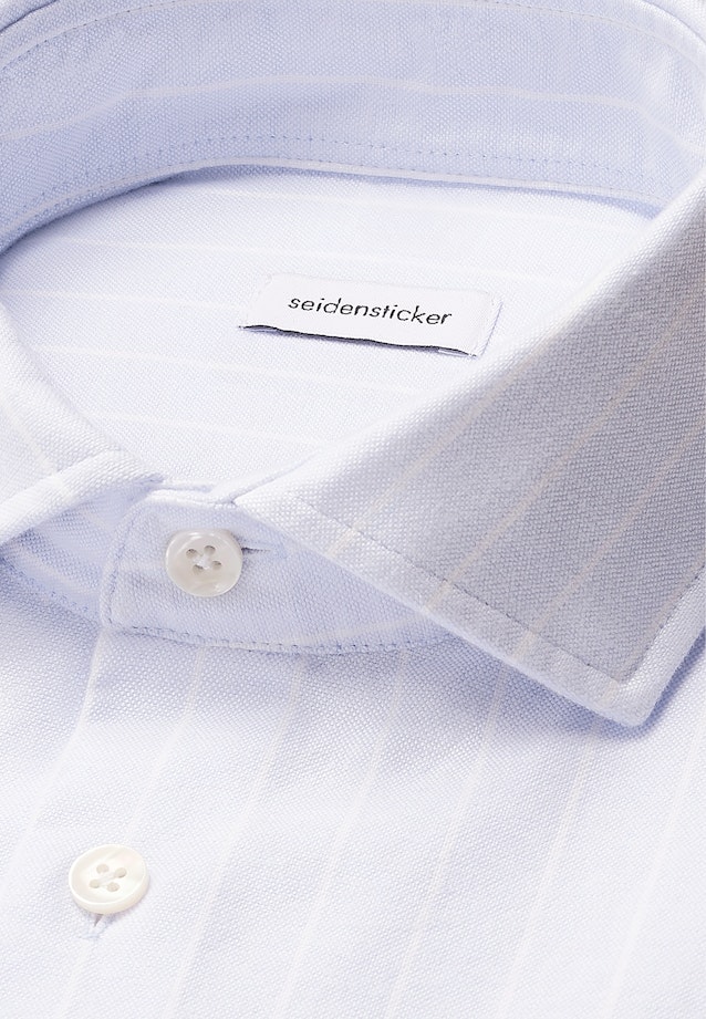 Slim Casual Hemd Gestreift in Hellblau |  Seidensticker Onlineshop