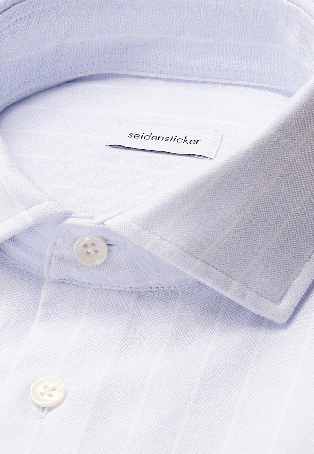 Slim Chemise décontractée Rayures in Bleu Clair |  Seidensticker Onlineshop
