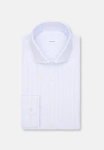 Slim Chemise décontractée Rayures in Bleu Clair |  Seidensticker Onlineshop