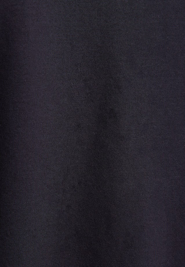 Slim Jersey shirt Uni in Schwarz |  Seidensticker Onlineshop