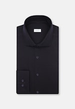 Slim Jerseyhemd Uni in Schwarz |  Seidensticker Onlineshop