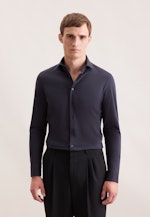 Slim Jerseyhemd Uni in Grau |  Seidensticker Onlineshop