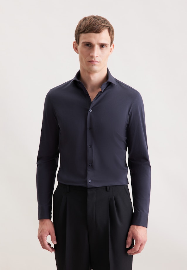 Slim Jersey shirt Uni in Grey |  Seidensticker Onlineshop