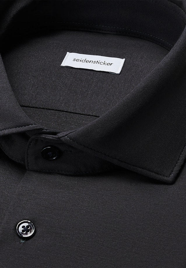 Slim Jerseyhemd Uni in Grau |  Seidensticker Onlineshop