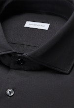 Slim Chemise en jersey Uni in Gris |  Seidensticker Onlineshop