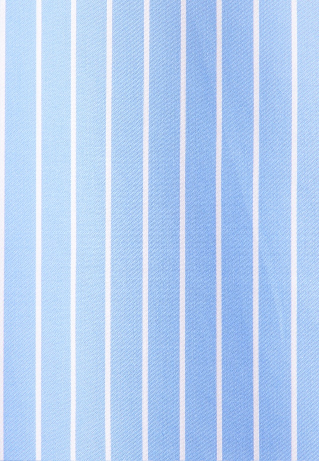 Regular Business shirt Stripes in Mittelblau |  Seidensticker Onlineshop