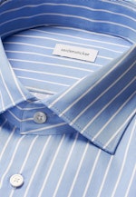 Regular Business shirt Stripes in Mittelblau |  Seidensticker Onlineshop