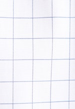 Regular Business shirt Check in Mittelblau |  Seidensticker Onlineshop