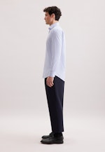 Regular Chemise d'affaires Rayures in Bleu Moyen |  Seidensticker Onlineshop