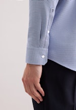 Regular Chemise d'affaires Structure in Bleu Foncé |  Seidensticker Onlineshop