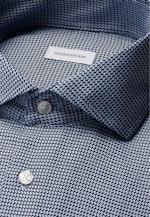 Regular Business shirt Structure in Dunkelblau |  Seidensticker Onlineshop