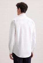 Regular Business shirt Stripes in Weiß |  Seidensticker Onlineshop
