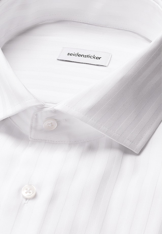 Regular Business Hemd Gestreift in Weiß |  Seidensticker Onlineshop