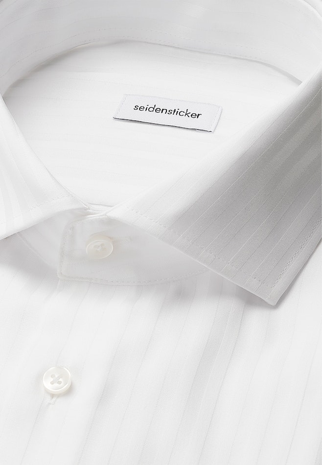 Regular Chemise d'affaires Rayures dans Blanc | Boutique en ligne Seidensticker