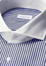 Regular Chemise d'affaires Rayures in Bleu Foncé |  Seidensticker Onlineshop
