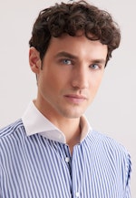 Regular Business shirt Stripes in Dunkelblau |  Seidensticker Onlineshop