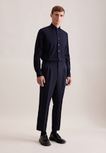 Regular Jersey shirt Uni in Dunkelblau |  Seidensticker Onlineshop