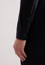 Regular Jerseyhemd Uni in Schwarz |  Seidensticker Onlineshop