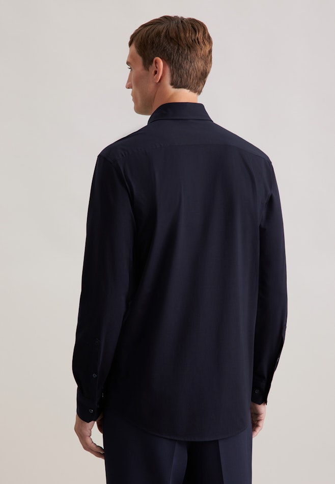 Regular Jerseyhemd Uni in Grau | Seidensticker Onlineshop