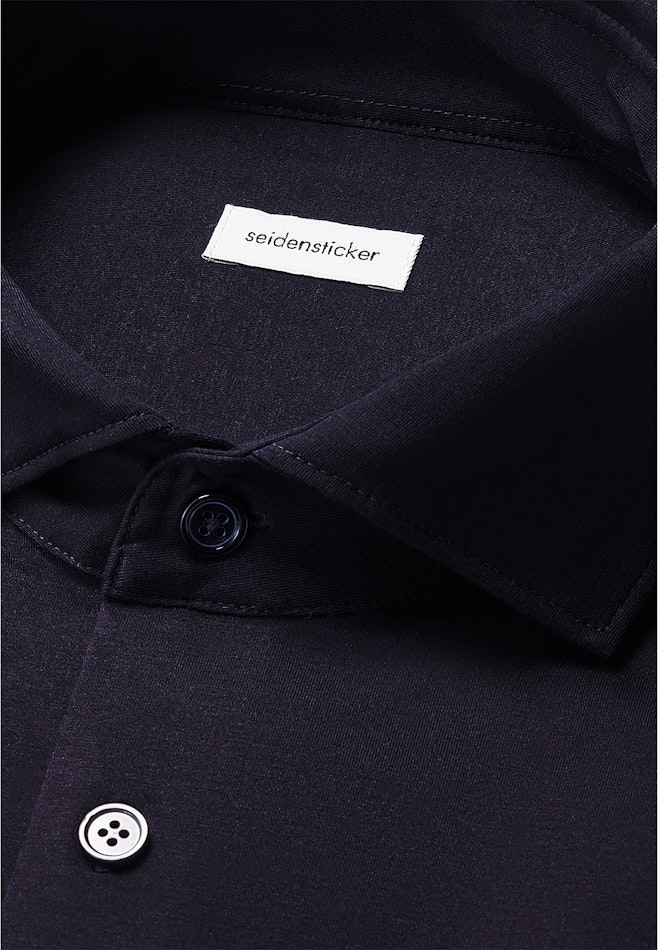 Regular Chemise en jersey Uni dans Gris | Boutique en ligne Seidensticker