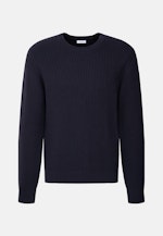 Regular Pullover in Dunkelblau |  Seidensticker Onlineshop