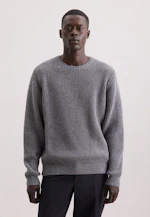 Regular Pull-over Uni in Gris |  Seidensticker Onlineshop