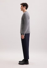 Regular Cardigan in Gris |  Seidensticker Onlineshop