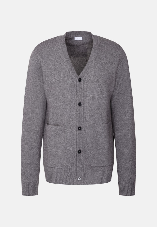 Regular Cardigan in Gris |  Seidensticker Onlineshop