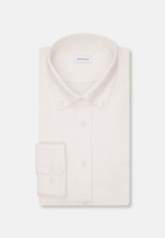 Regular Chemise en flanelle Uni in Ecru |  Seidensticker Onlineshop