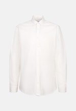 Regular Flanellhemd Uni in Ecru |  Seidensticker Onlineshop